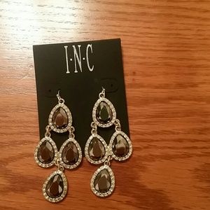 I-N-C chandelier earrings